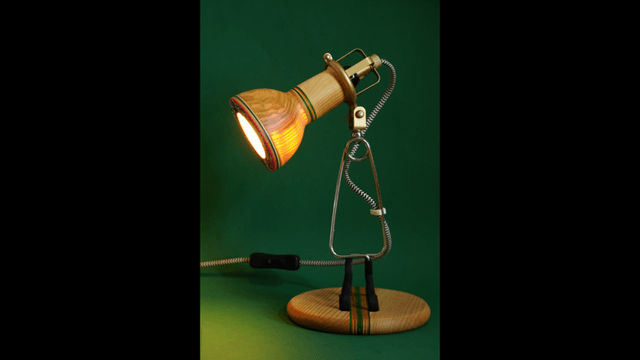 PRÅNAR Clip-on Spotlight with base